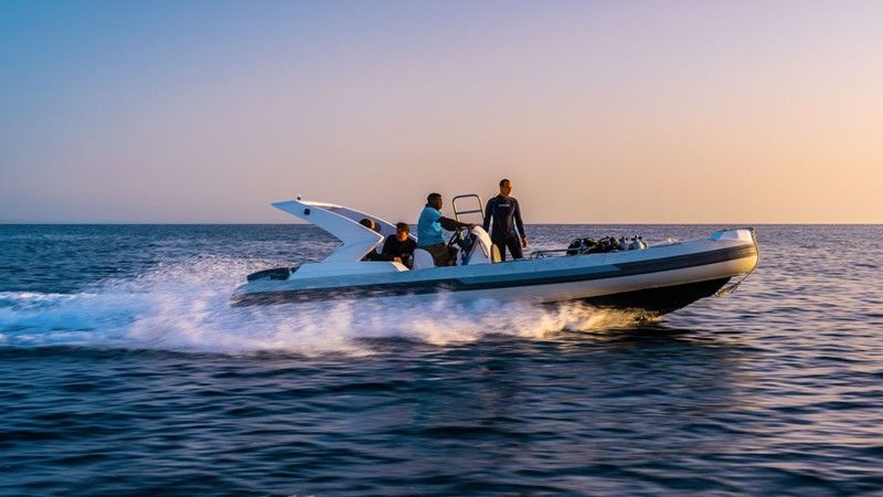 Private Speed Boat in Red Sea