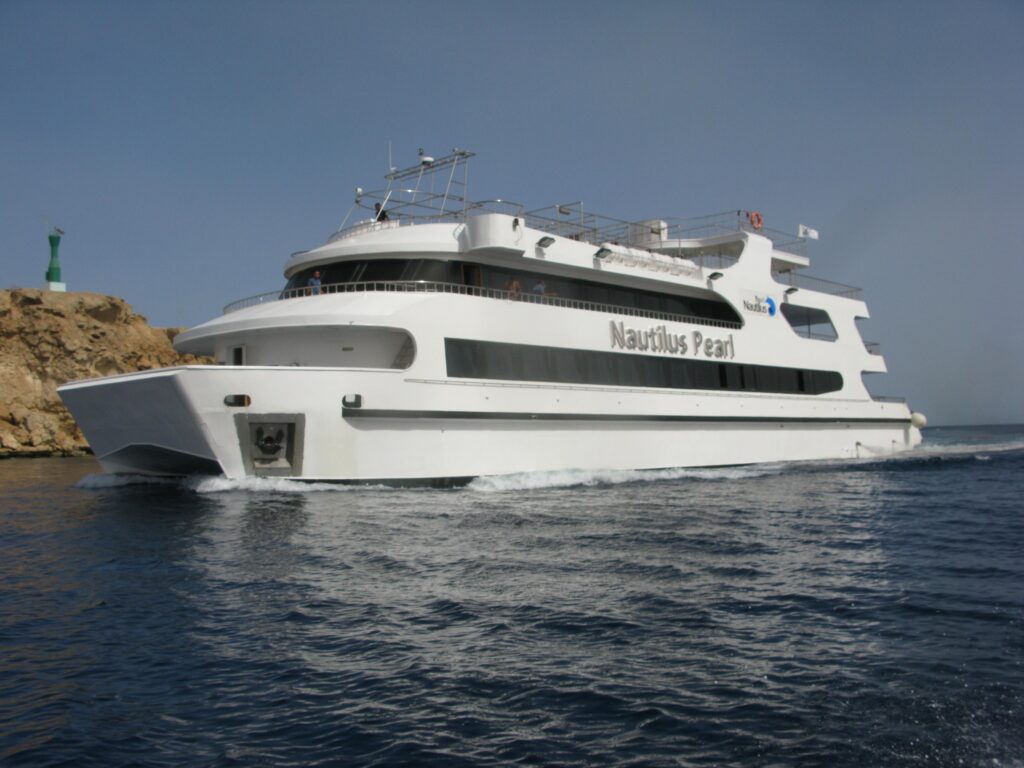 Nautilus Catamaran in the Red Sea